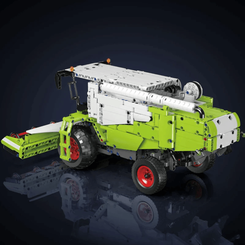 Brick MOC RC Combine Harvester | 1264pcs - Brick Car Merchant