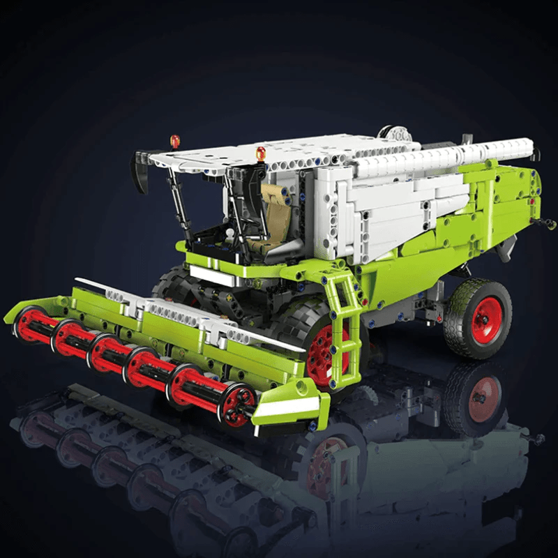 Brick MOC RC Combine Harvester | 1264pcs - Brick Car Merchant