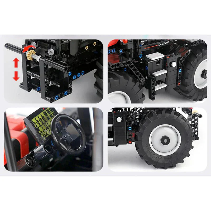 Brick MOC RC Farming Tractor | 2716pcs - Brick Car Merchant