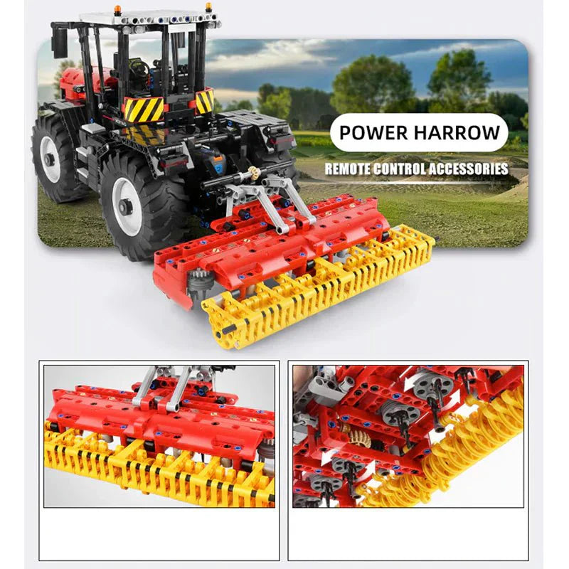 Brick MOC RC Farming Tractor | 2716pcs - Brick Car Merchant