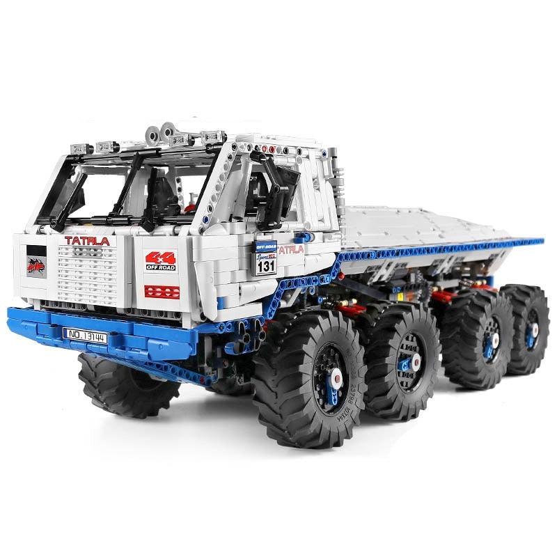 Brick MOC RC Heavy 8x8 Utility Truck | 3647pcs - Brick Car Merchant