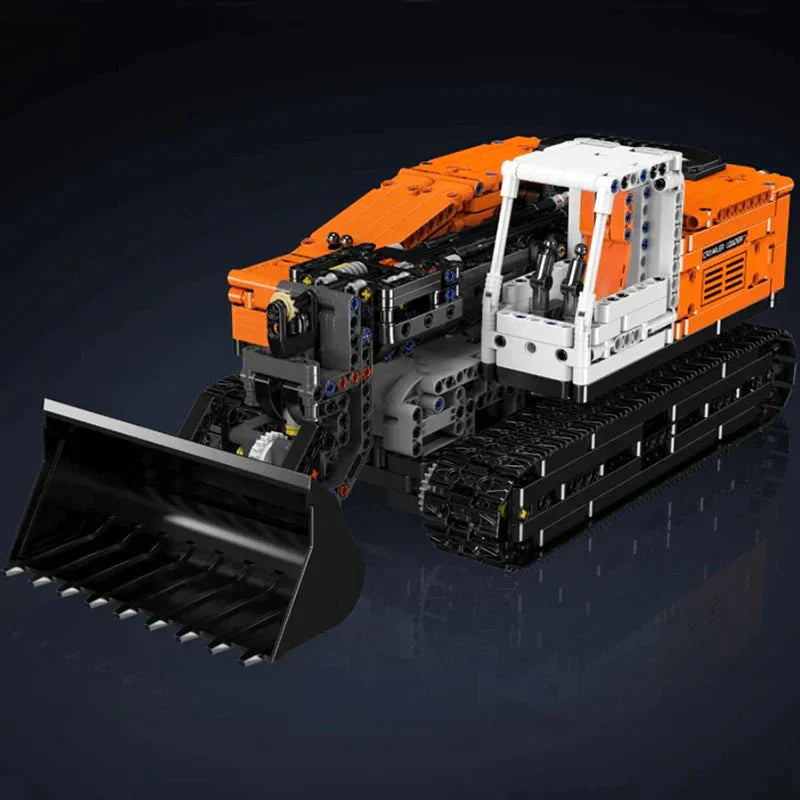 Brick MOC RC Heavy-Duty Wheel Loader | 1422pcs - Brick Car Merchant