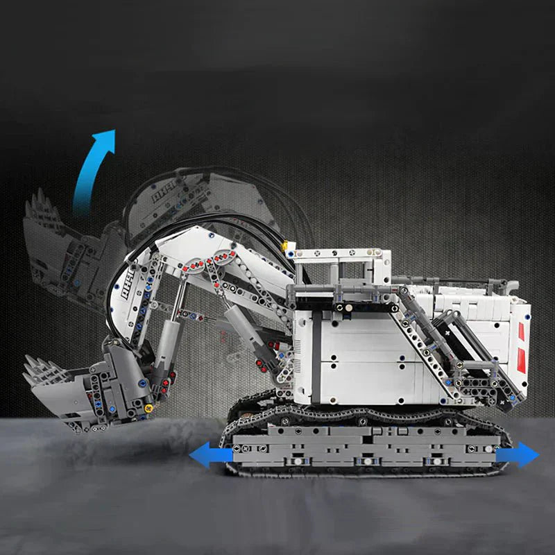 Brick MOC RC Heavy-Duty Wheel Loader | 4416pcs - Brick Car Merchant
