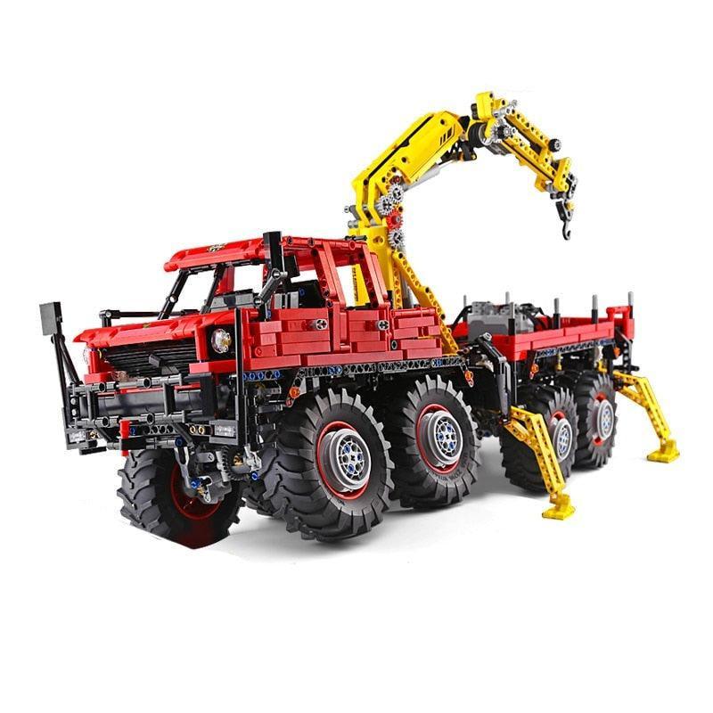 Brick MOC RC Logging Truck | 3068pcs - Brick Car Merchant