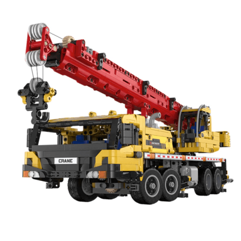 Brick MOC RC Mobile Crane | 1831pcs - Brick Car Merchant