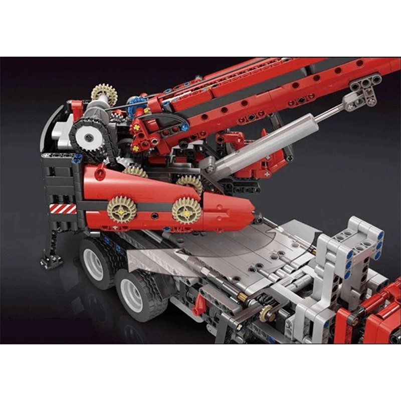 Brick MOC RC Mobile Crane | 2827pcs - Brick Car Merchant