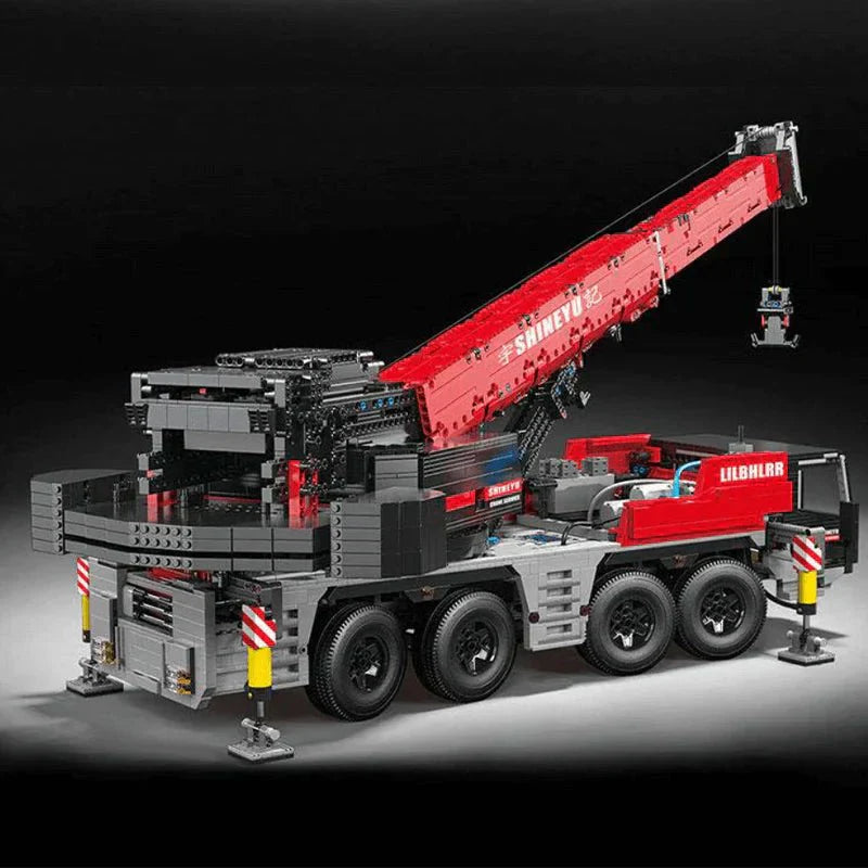 Brick MOC RC Mobile Crane | 4885pcs - Brick Car Merchant