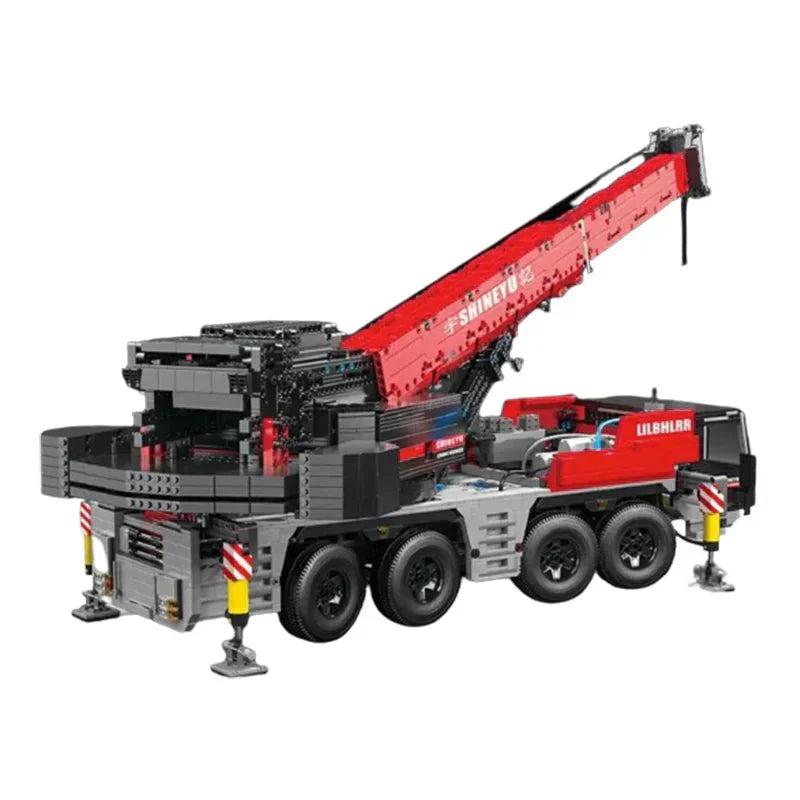 Brick MOC RC Mobile Crane | 4885pcs - Brick Car Merchant