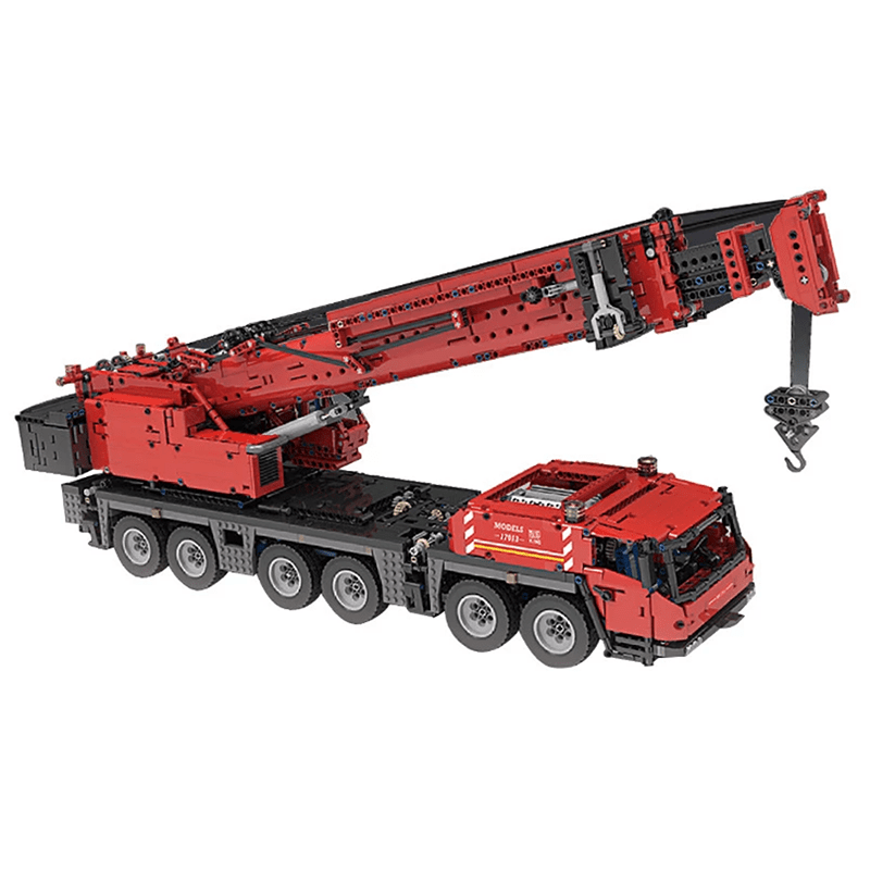 Brick MOC RC Mobile Crane Truck | 4460pcs - Brick Car Merchant