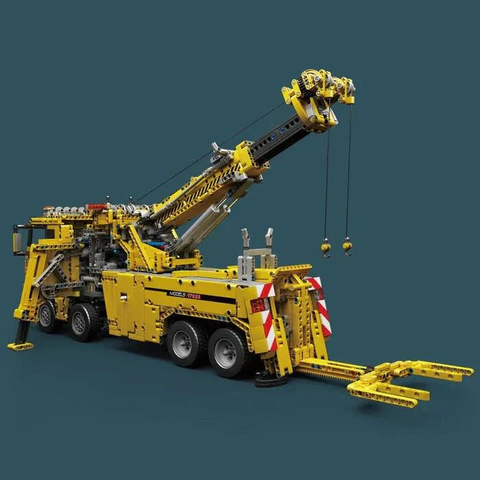 Brick MOC RC Rescue Utility Truck | 4883pcs - Brick Car Merchant