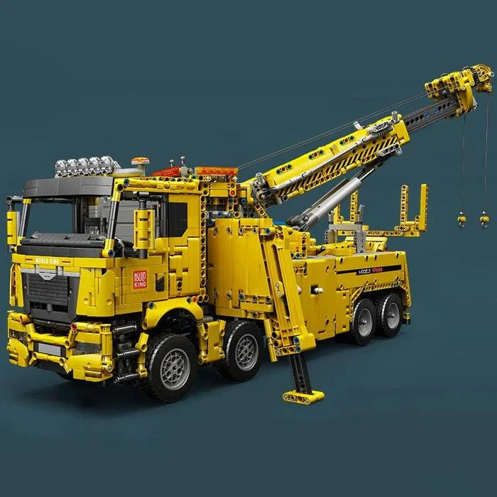 Brick MOC RC Rescue Utility Truck | 4883pcs - Brick Car Merchant