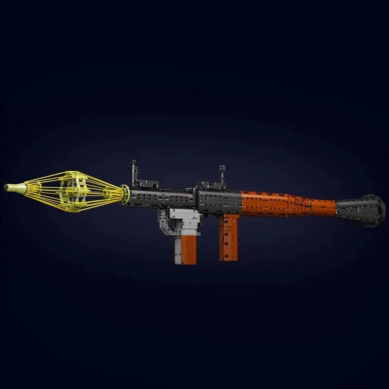 Brick MOC RPG Rocket Grenade launcher | 1706pcs - Brick Car Merchant