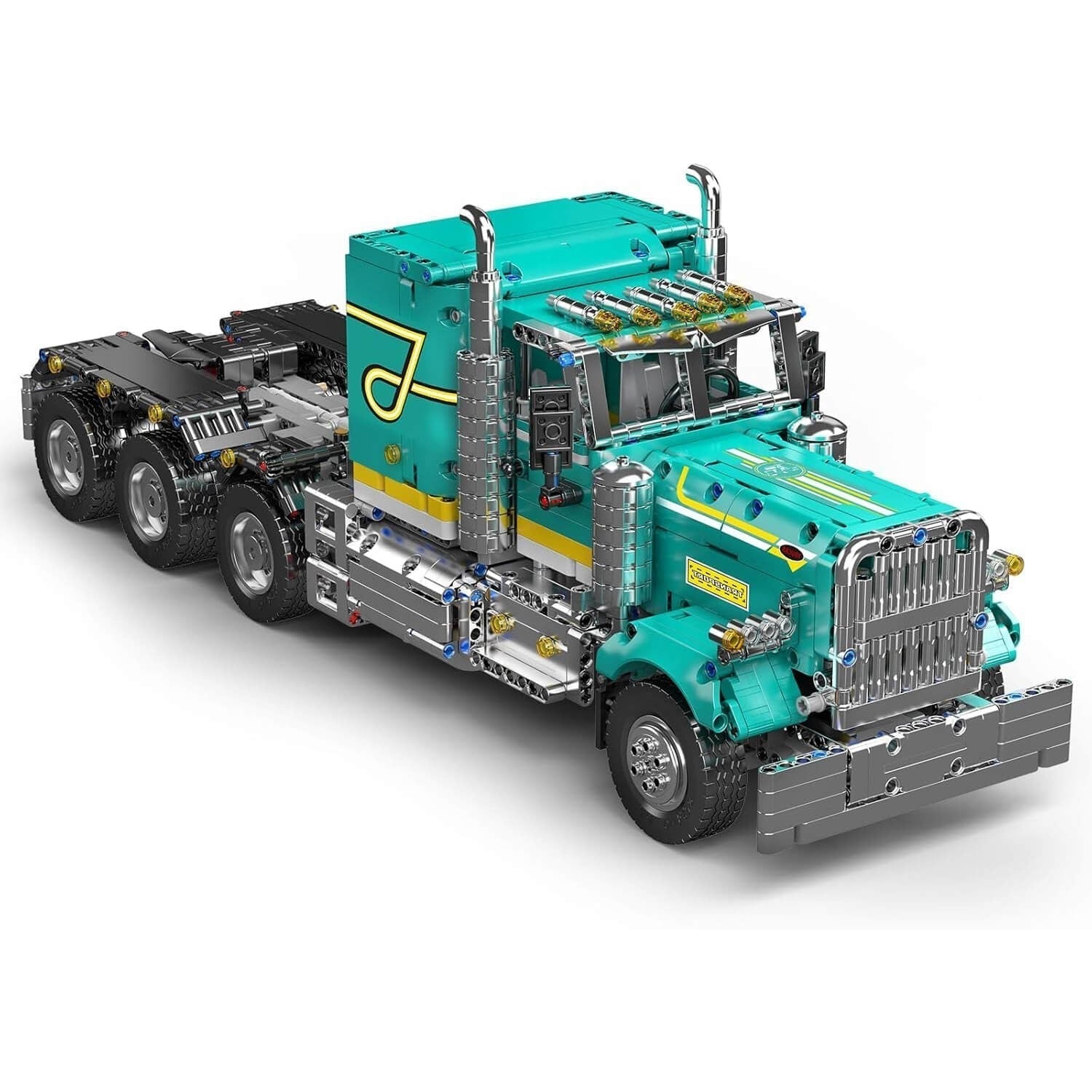 Brick MOC Remote Controlled American Truck | 2063pcs - Brick Car Merchant