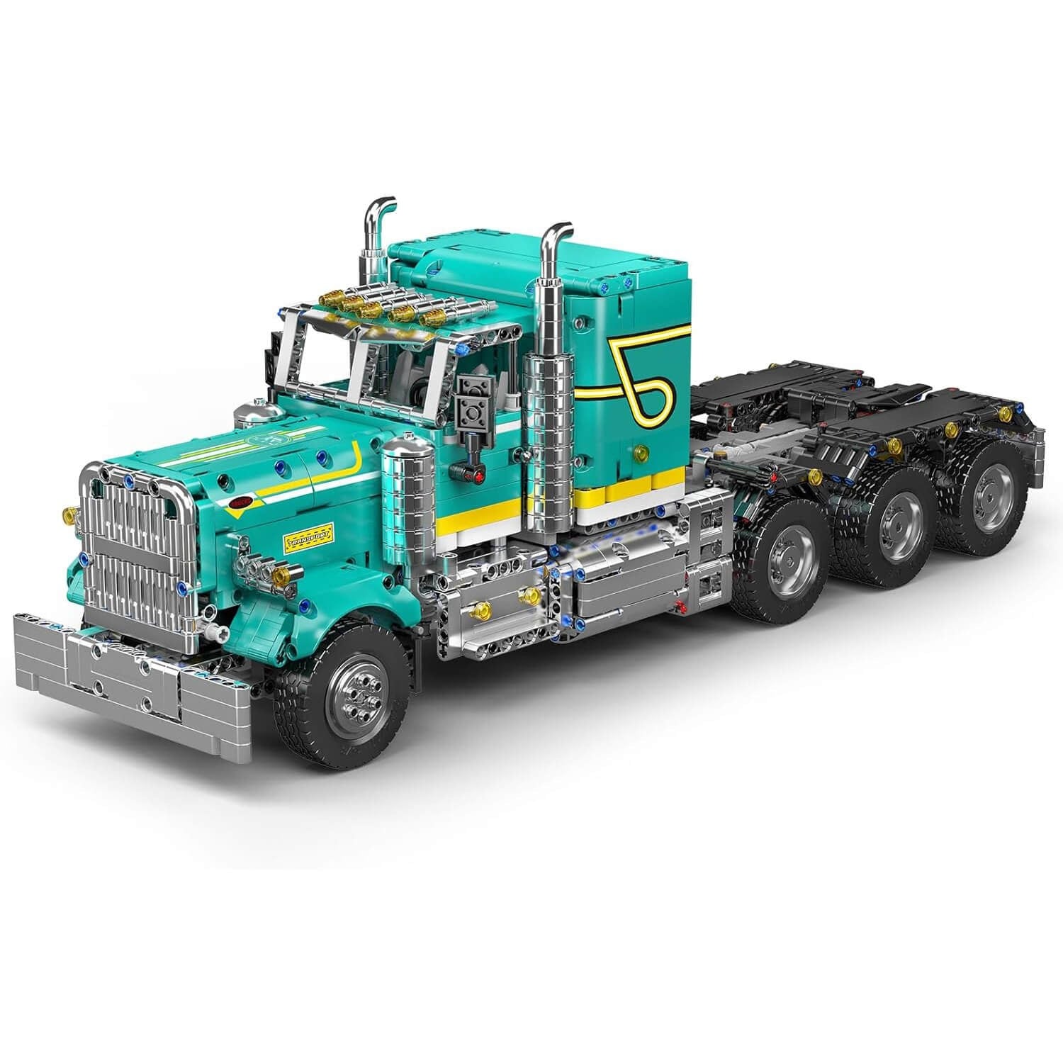 Brick MOC Remote Controlled American Truck | 2063pcs - Brick Car Merchant
