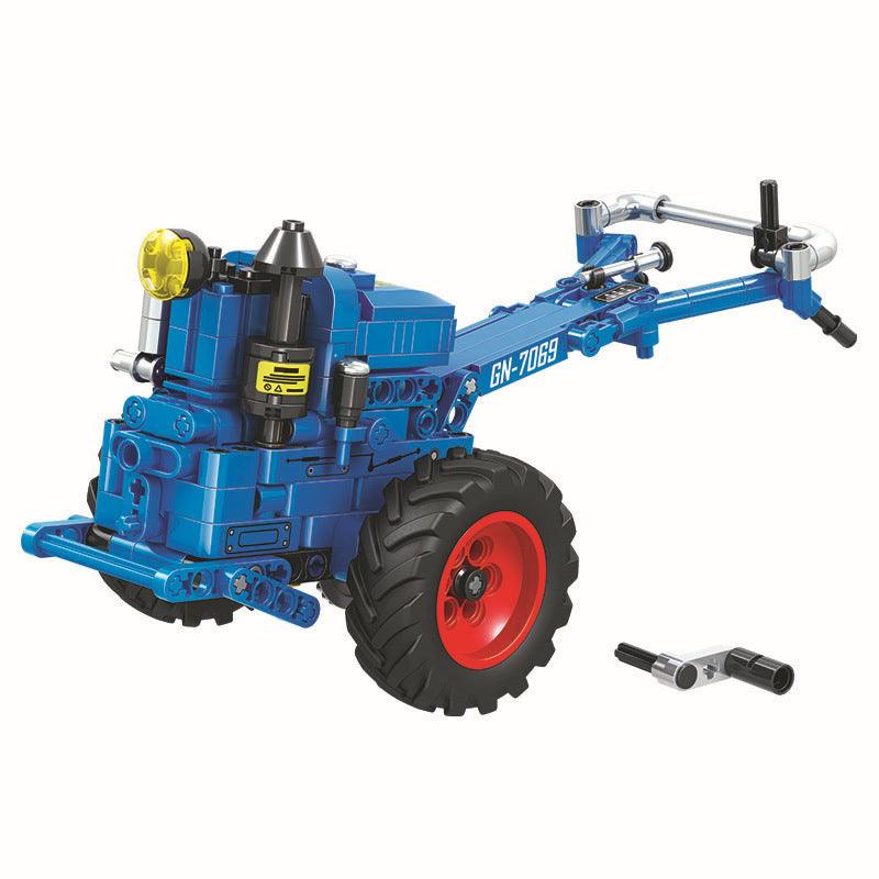 Brick MOC Retro Walking Tractor | 248pcs - Brick Car Merchant