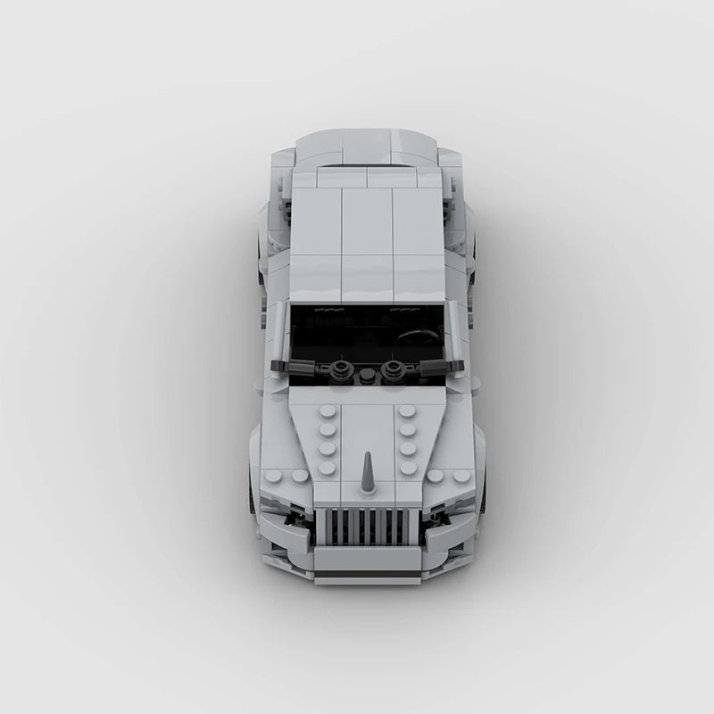 Brick MOC Rolls Royce Ghost - Brick Car Merchant