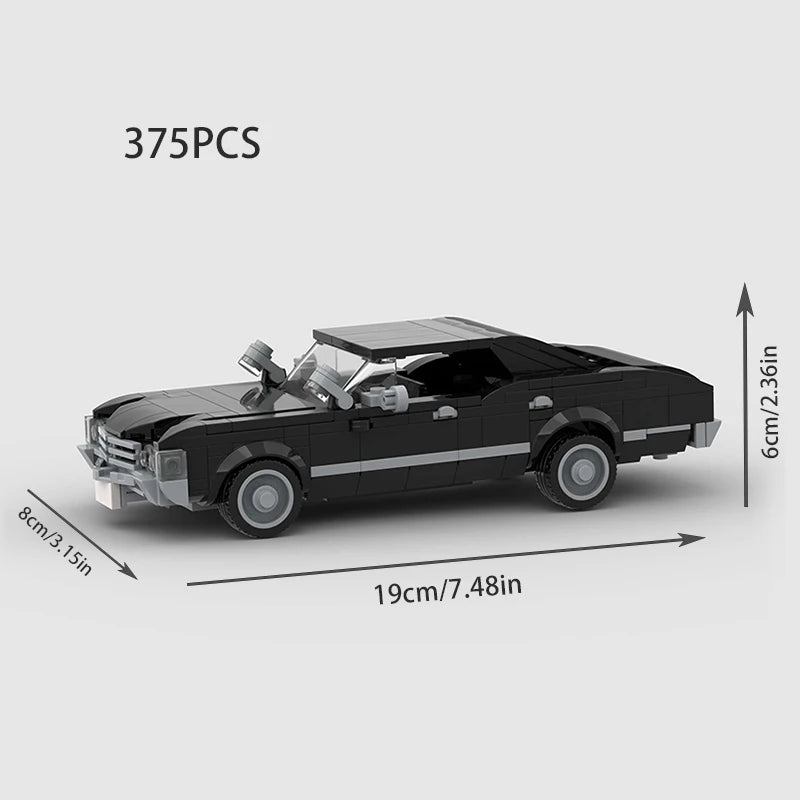 Brick MOC Chevrolet Impala 1967 - Brick Car Merchant