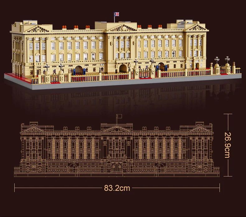 Brick MOC Buckingham Palace | 5603pcs - Brick Car Merchant
