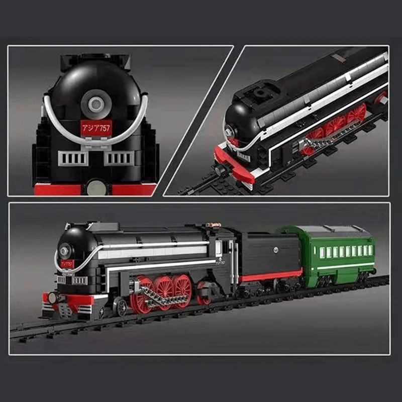 Brick MOC SL7 Asia Express | 1872pcs - Brick Car Merchant