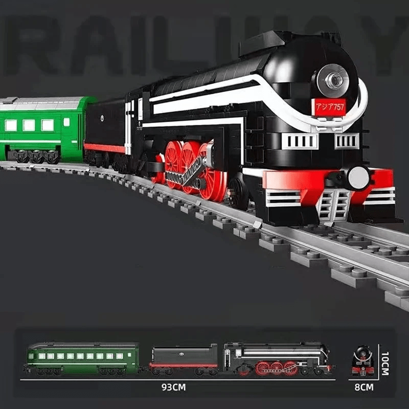 Brick MOC SL7 Asia Express | 1872pcs - Brick Car Merchant