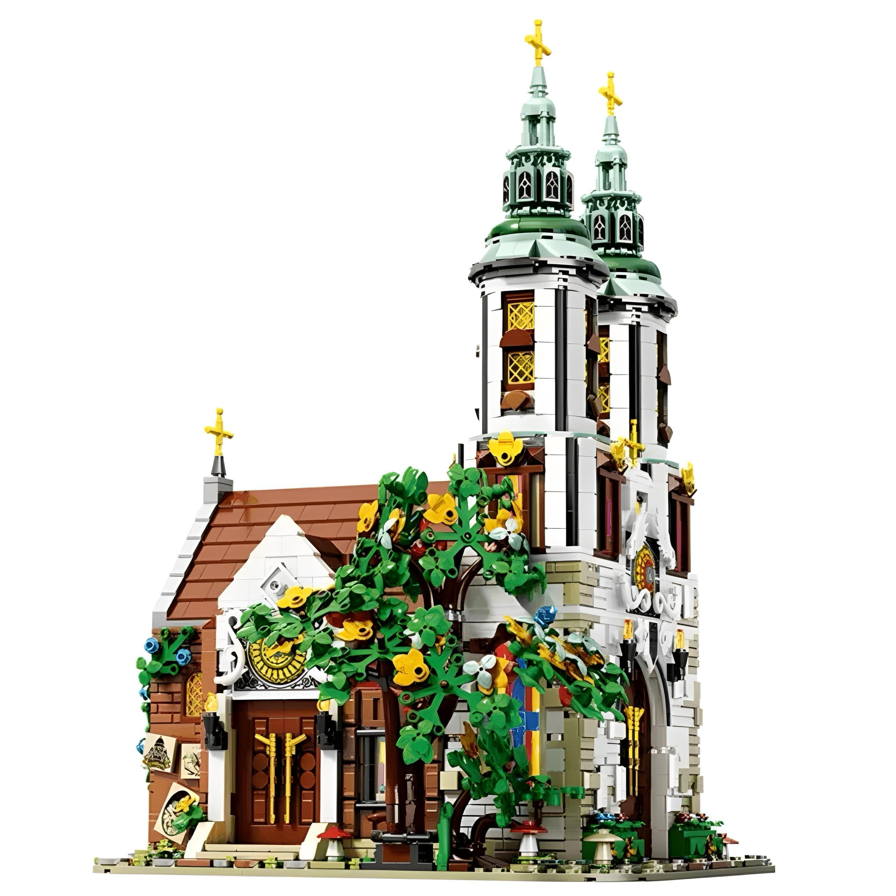 Brick MOC St. Andrews Church | 3087pcs - Brick Car Merchant