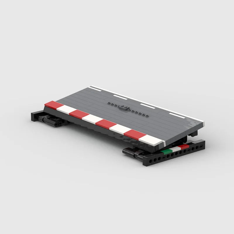 Brick MOC Stand Display for 1 Car - Brick Car Merchant