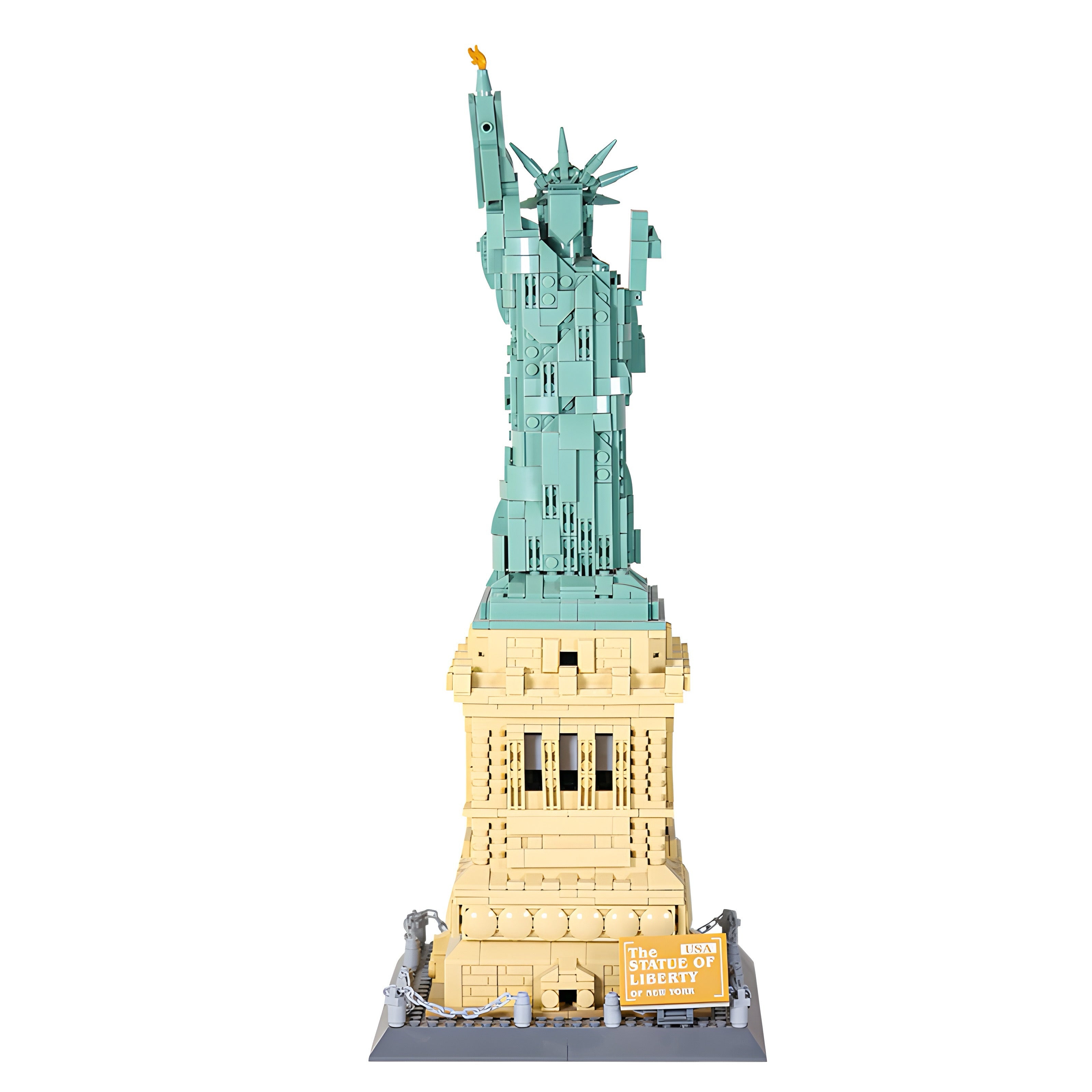 Brick MOC Statue of Liberty | 1578pcs - Brick Car Merchant