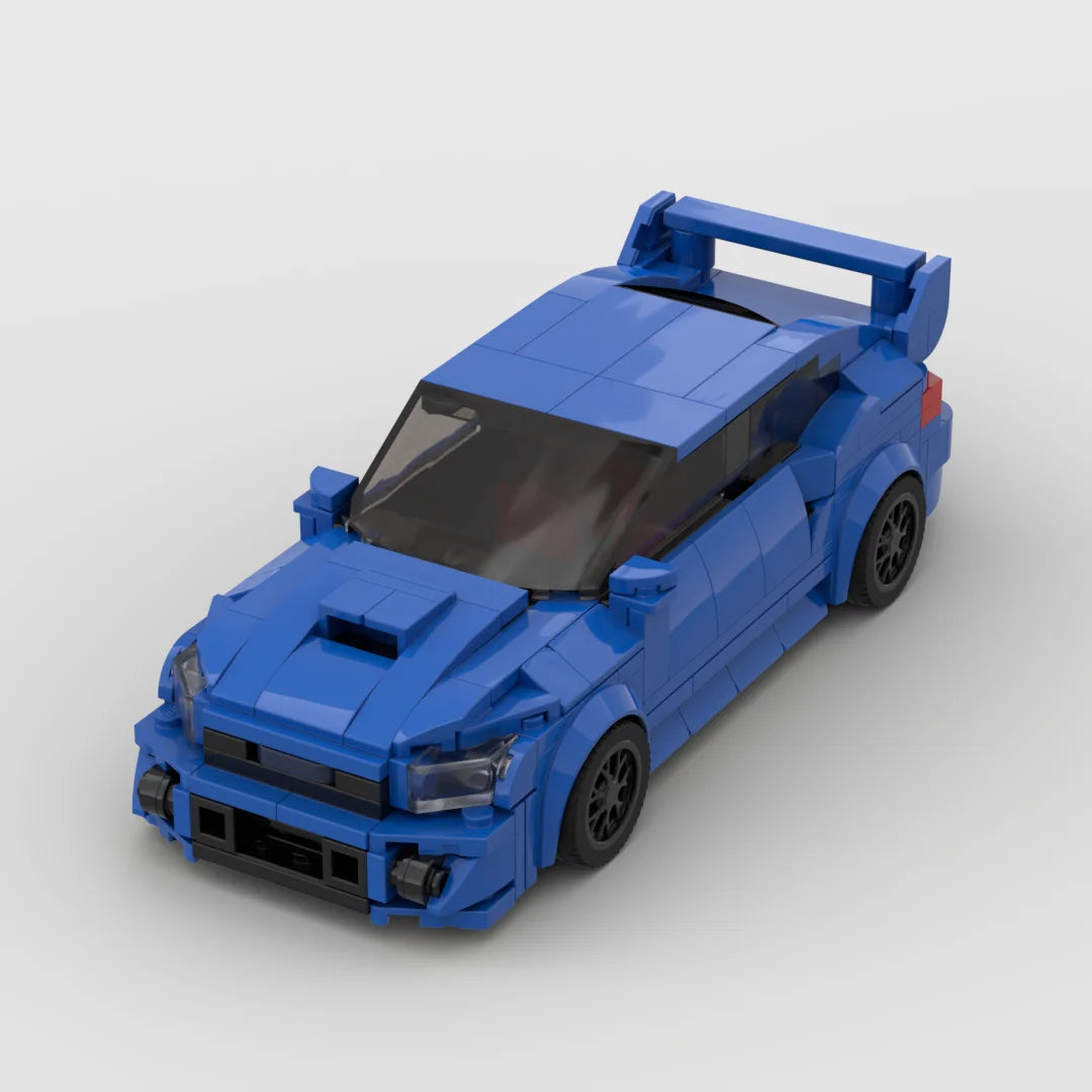 Brick MOC Subaru WRX STI - Brick Car Merchant