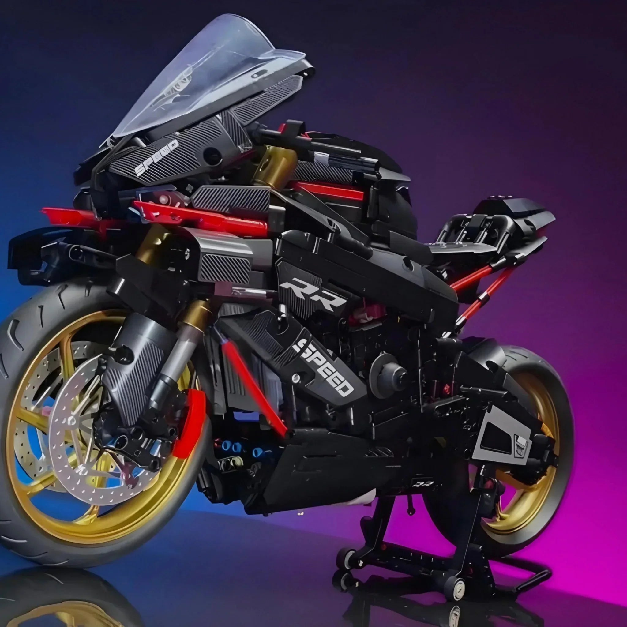 Brick MOC Superbike RR Racing Model | 1920pcs - Brick Car Merchant
