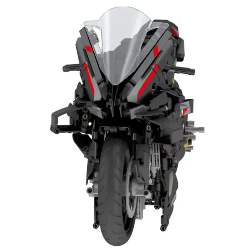 Brick MOC Superbike RR Street Racer | 2078pcs - Brick Car Merchant