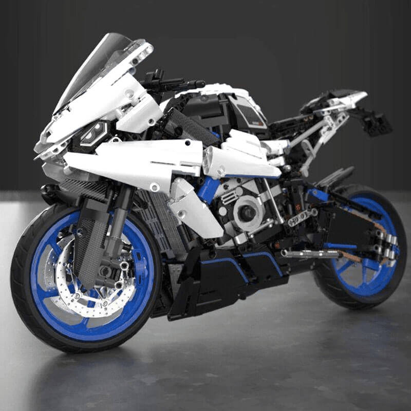 Brick MOC Superbike RR Track Weapon | 1987pcs - Brick Car Merchant