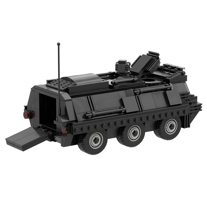 Brick MOC Tactical APC - Brick Car Merchant