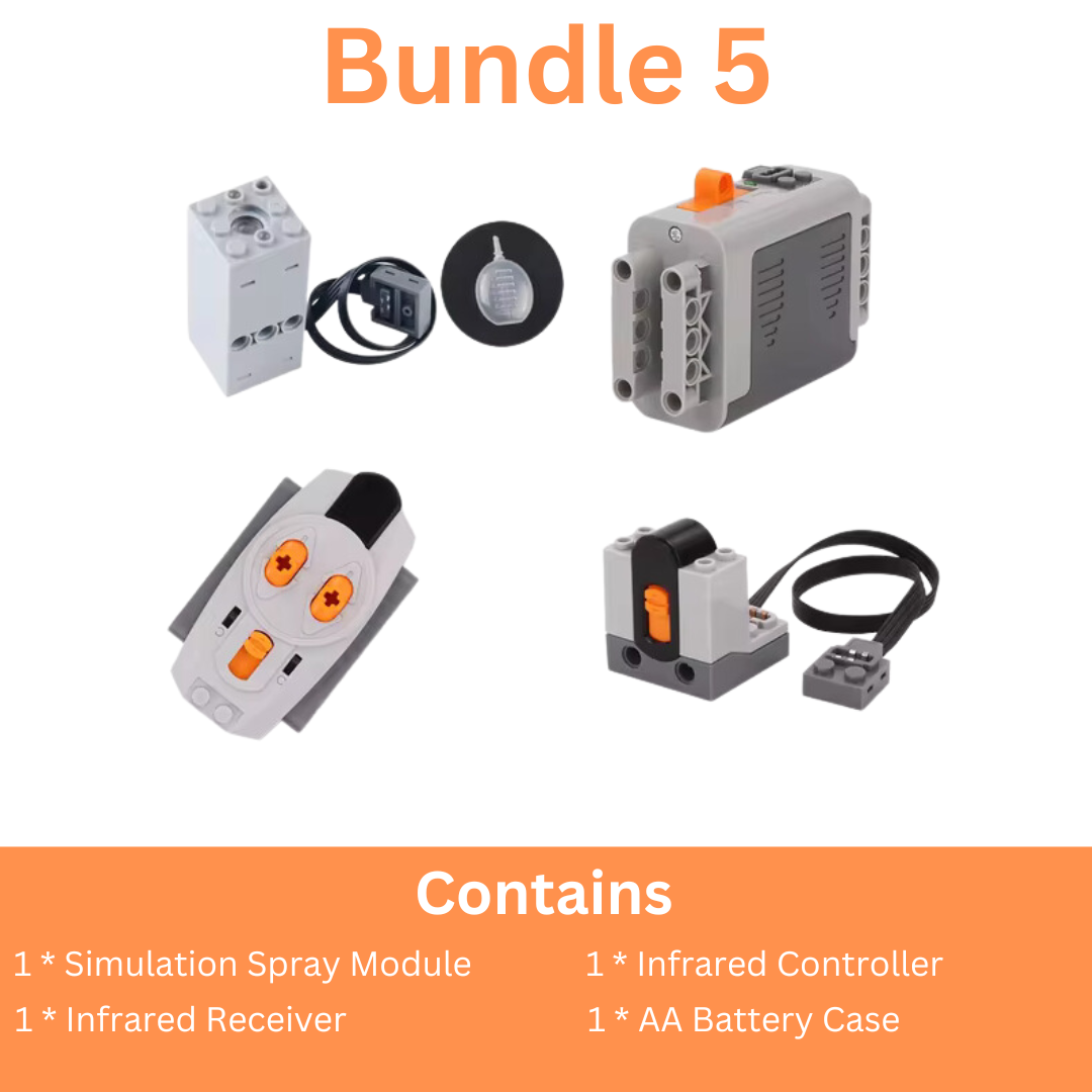 LEGO MOC Technic Smoke Simulation Spray Power Function Kit | Various Bundles - Brick Car Merchant