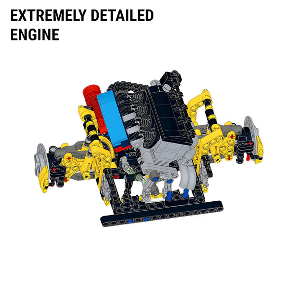 Brick MOC The Legendary BMW M3 E30 | 2948pcs - Brick Car Merchant