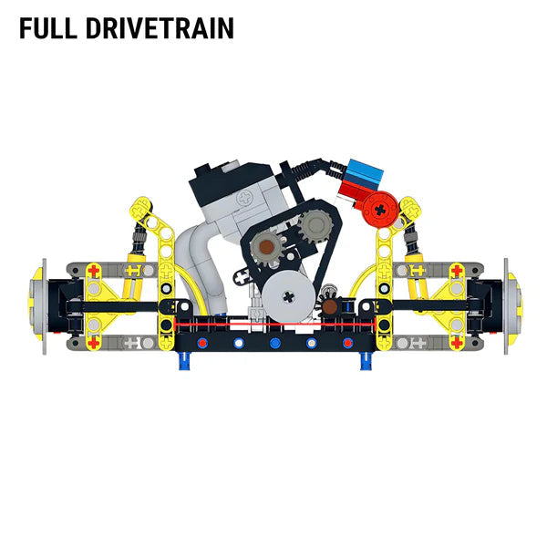 Brick MOC The Legendary BMW M3 E30 | 2948pcs - Brick Car Merchant