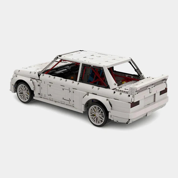 Brick MOC The Legendary BMW M3 E30 | 2948pcs - Brick Car Merchant