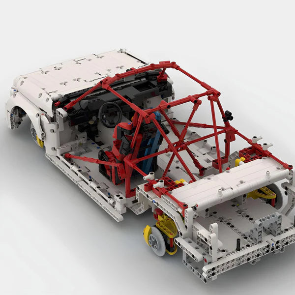 Brick MOC The Legendary BMW M3 E30 | 2948pcs - Brick Car Merchant