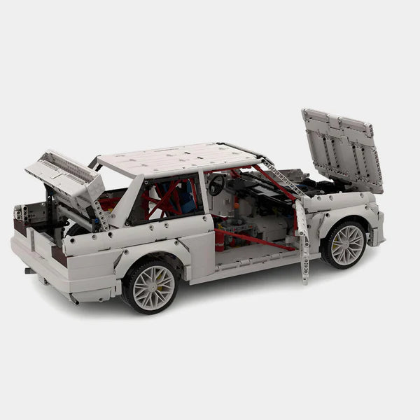 Brick MOC The Legendary BMW M3 E30 | 2948pcs - Brick Car Merchant