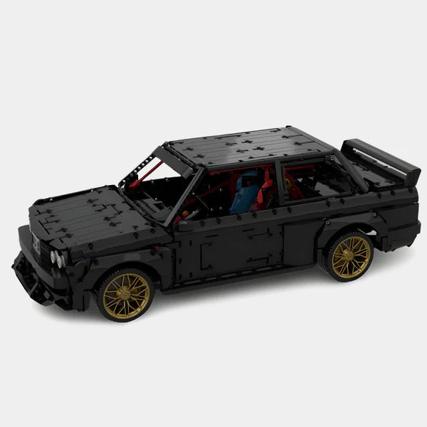 Brick MOC The Legendary BMW M3 E30 | 2948pcs - Brick Car Merchant