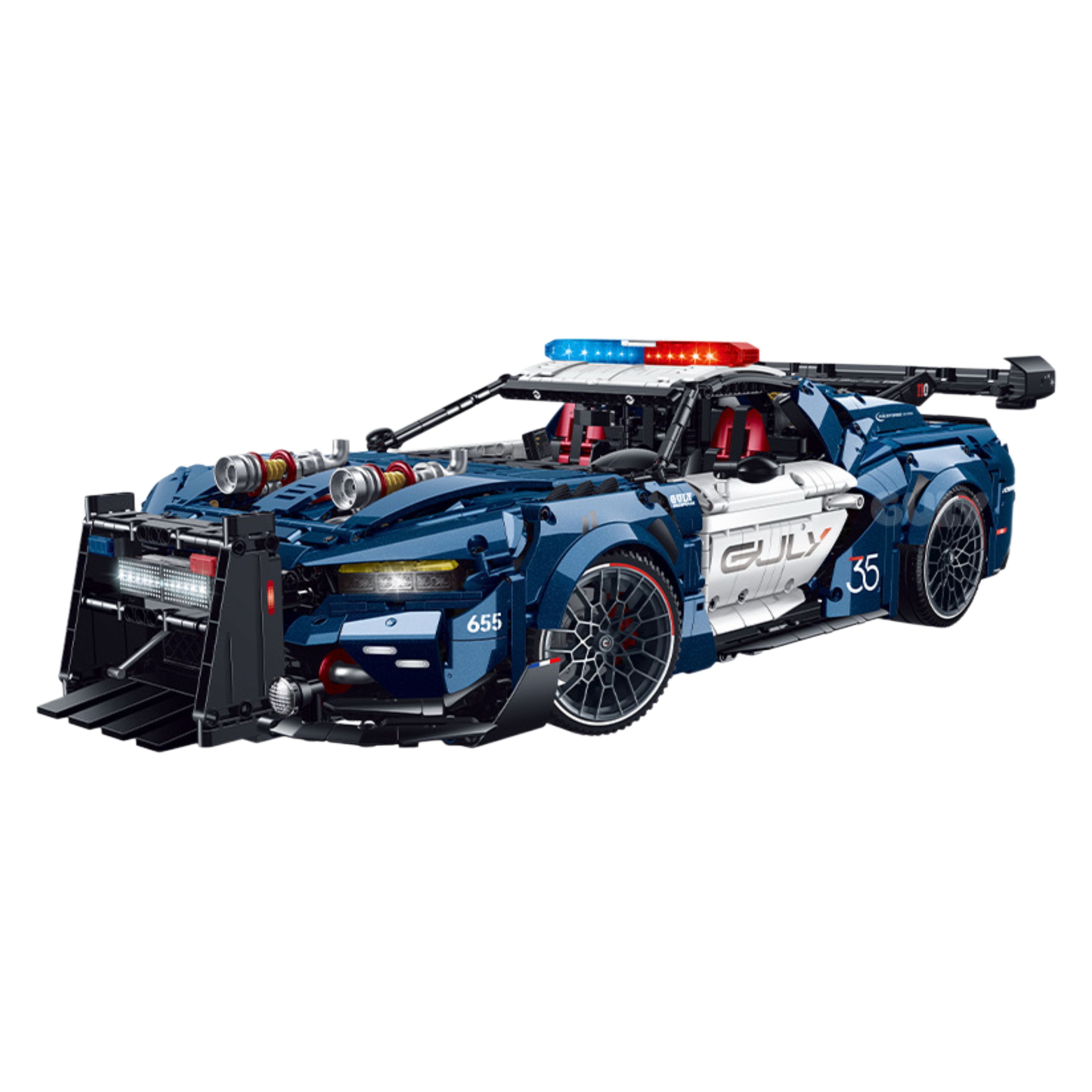 Brick MOC The Ultimate Interceptor | 3975 pcs - Brick Car Merchant