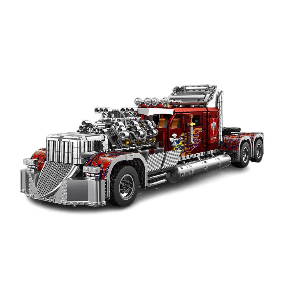 Brick MOC Titan V24 Diesel Power Truck | 3484pcs - Brick Car Merchant
