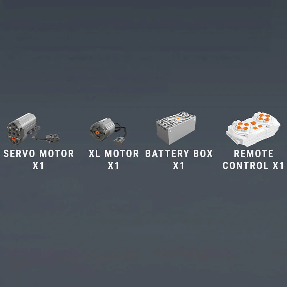 LEGO MOC Titan V24 Diesel Power Truck | 3484pcs - Brick Car Merchant