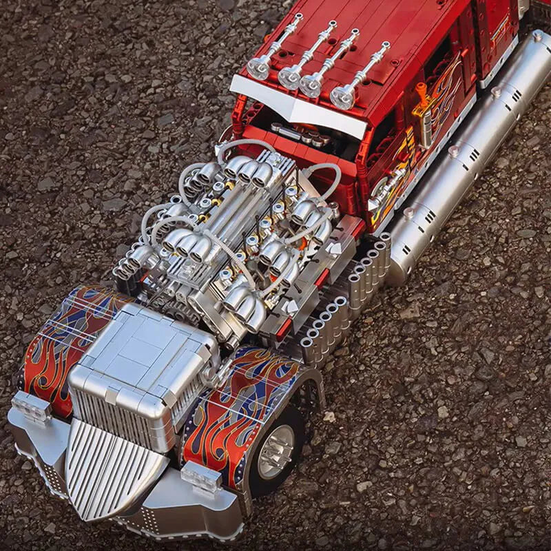 LEGO MOC Titan V24 Diesel Power Truck | 3484pcs - Brick Car Merchant