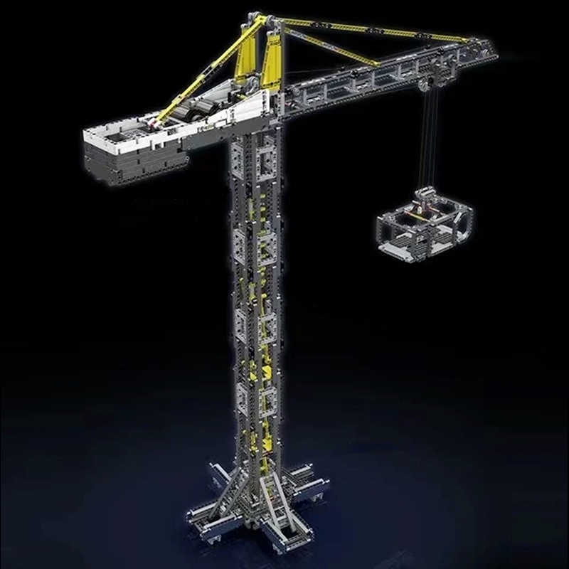 Brick MOC Tower Crane Remote Control | 1796pcs - Brick Car Merchant