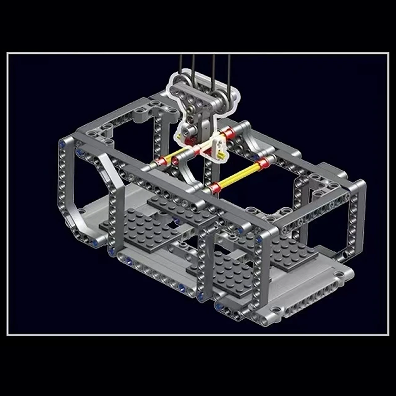 Brick MOC Tower Crane Remote Control | 1796pcs - Brick Car Merchant