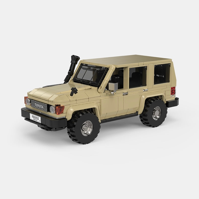 Brick MOC Toyota Land Cruiser - Brick Car Merchant