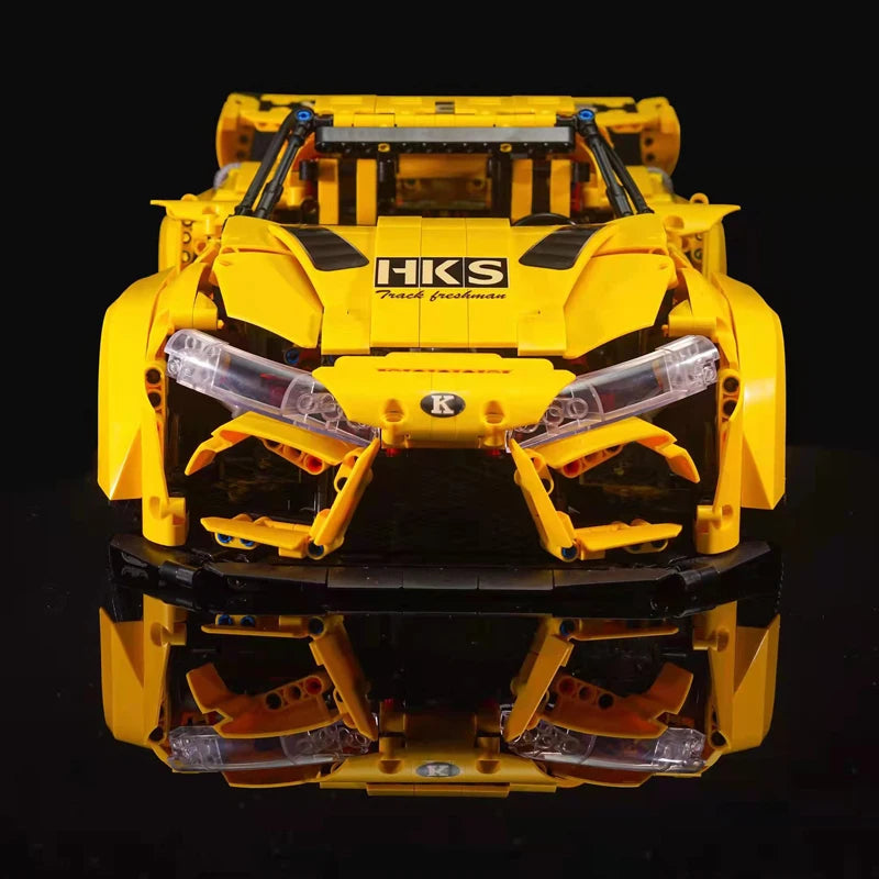 Brick MOC Toyota Supra | 2627 pcs - Brick Car Merchant