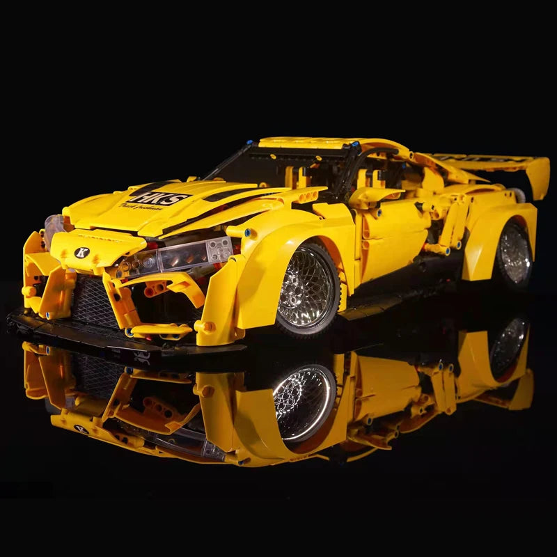 Brick MOC Toyota Supra | 2627 pcs - Brick Car Merchant