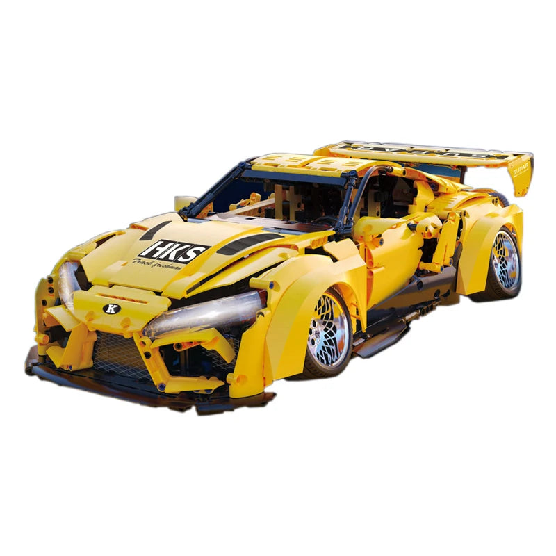 Brick MOC Toyota Supra | 2627 pcs - Brick Car Merchant