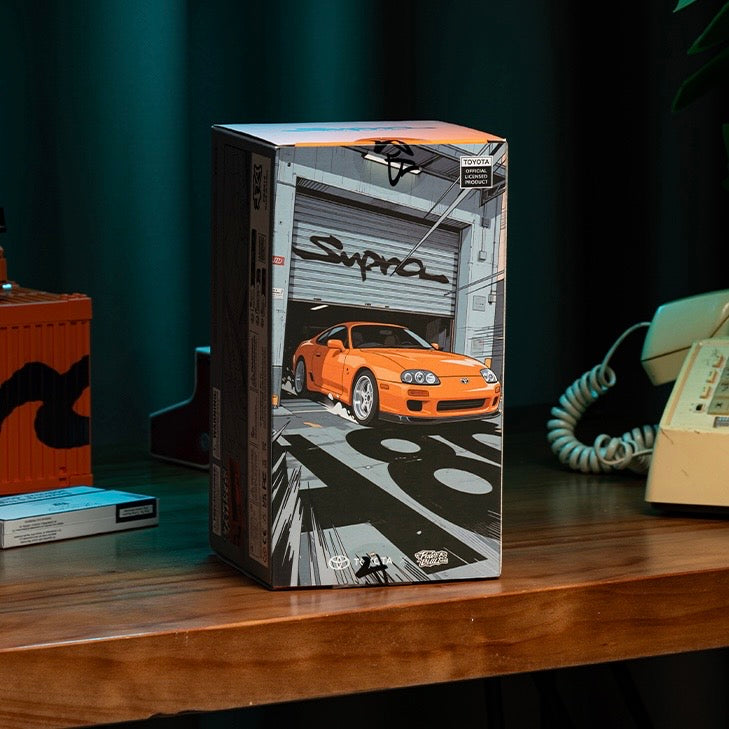 Brick MOC Toyota Supra A80 - Brick Car Merchant